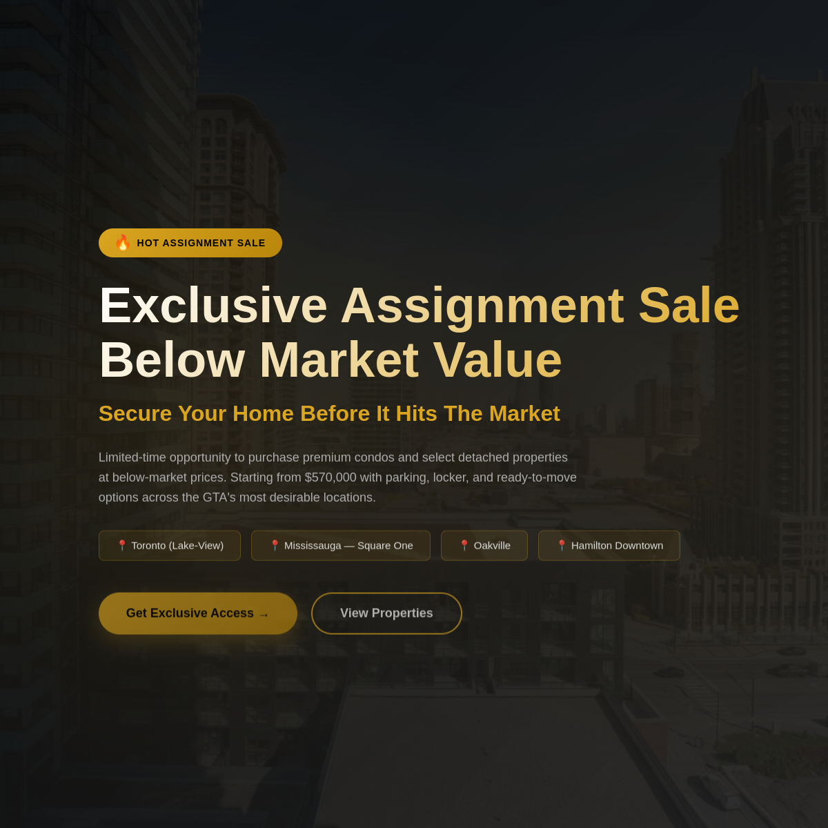 Assignment Sale Funnel