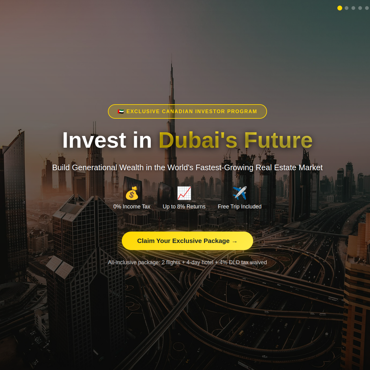Dubai Investment Funnel